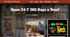 Desktop Screenshot of kenshouseofpancakes.com